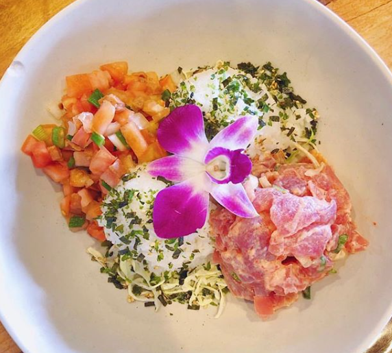 Poke Dish Kona Hawaii